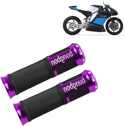 aksmit HNDLEGRIPBNGBONBLKPURPL2269 Handle Bar Grip For Kinetic Nova