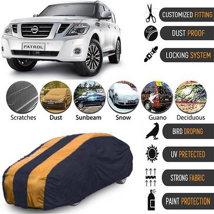 carphoenix Car Cover For Nissan Patrol (Without Mirror Pockets)
