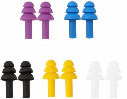 Futurekart Ear Plugs Soft Silica Gel Noise Ear Plug