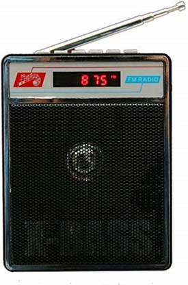 Aezone Ae Zone Portable FM Radio with USB\SD Player ( black) FM Radio