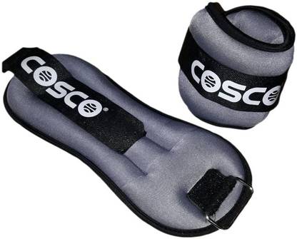COSCO Ankle Weight 1kg x 2Pcs. Black Ankle Weight