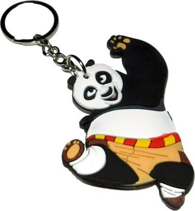 AVI Double Sided Kung Fu Panda Dragon Warrior Key Chain