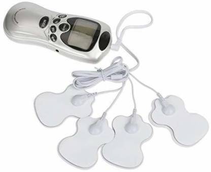 MAX MY SHOP 5498776 MAXMY SHOP 8 in 1 Digital Therapy Machine with 4 Pads & Palm Device Massager