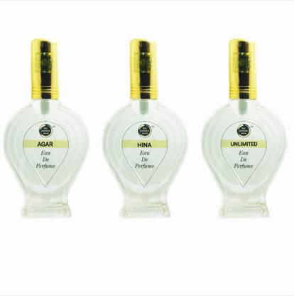 The perfume Store AGAR , HEENA & UNLIMITED Eau de Parfum  -  180 ml