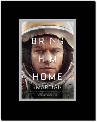 The Martian Framed Movie Poster Fine Art Print
