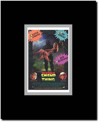 Return of the Swamp Thing Paper Print
