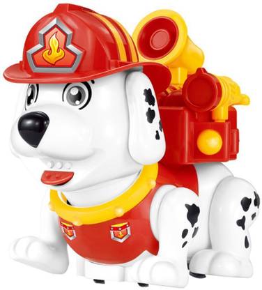 JohnMacc Puppy Pet Fireman Interactive Smart Sam Fire Dog Remote Control Toy