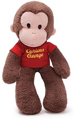 GUND Curious George Take Along Monkey Stuffed Animal Plush, 15"  - 25.4 cm