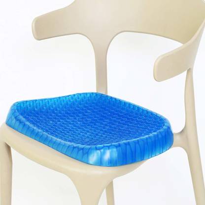 MAITRI ENTERPRISE Egg Sitter Seat Cushion Soft Gel Mat for Office Chair, Back/ Hip Support M31 Shoulder Support