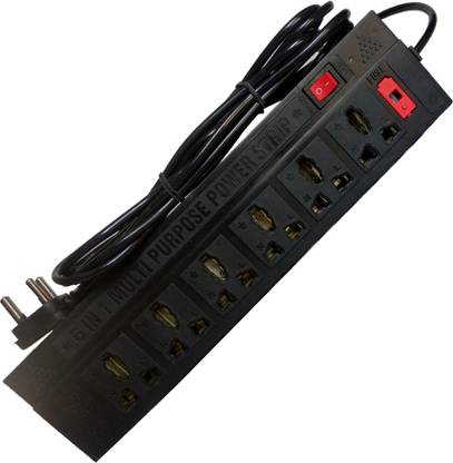 UNI 6+1 Extension Boards 6AMP Power Strip Long Wire 6  Socket Extension Boards