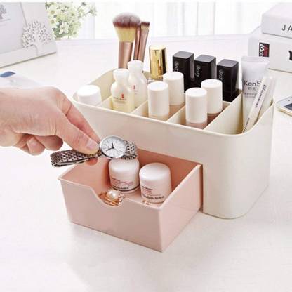 Jinal 5 Compartment Bathroom Desk Organizer Sink Caddy - soap, Hand wash Table Storage Accessories Holder Bathroom Organizer Vanity Box