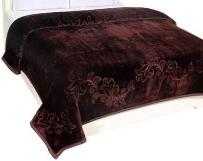 Swikon star Floral Double Mink Blanket for  Heavy Winter