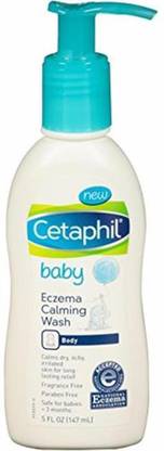 Cetaphil Baby Eczema Calming Wash (Body) - 147ml (5oz) (Pack of 2)