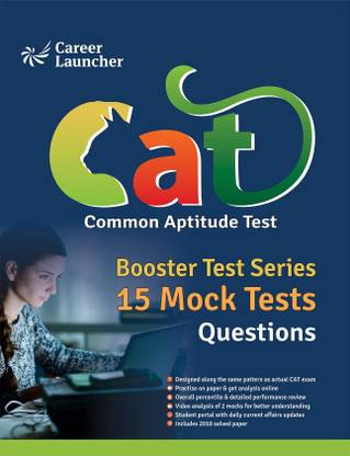 Cat Booster Test Series 15 Mock Tests Questions Second Edition