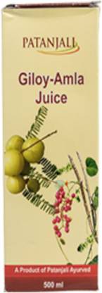 PATANJALI GILOY AMLA JUICE (500 mL) Pack of 1