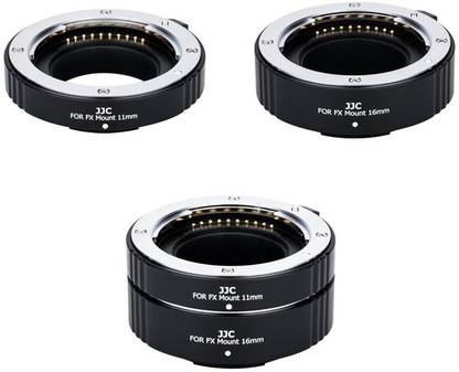 JJC Extension Tube Set for Fujifilm X Mount Camera Fuji Adjustable Macro Extension Tube
