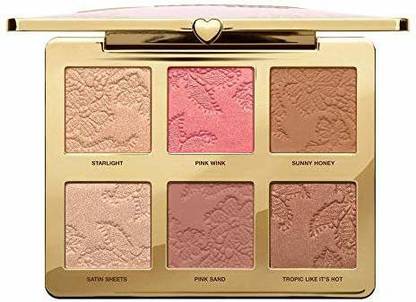 Too Faced Natural Face Highlight Blush And Bronzing Veil Face Palette