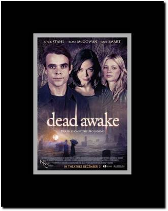 Dead Awake Framed 3D Poster