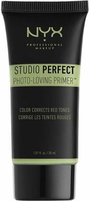 NYX PROFESSIONAL MAKEUP Studio Perfect Primer, Green, 30ml Primer  - 30 ml