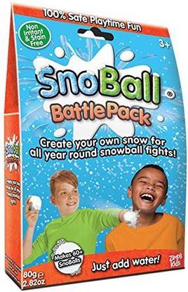 SIMBA SNOWBALL BATTLE PACK, 4 USE 80 GRAMS Bath Toy