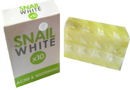 Snail White X10 Acne And Whitening Soap For Acne Reduction
