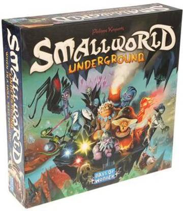 Small World UNDERGROUND IS A STAND-ALONE GAME Strategy & War Board Game