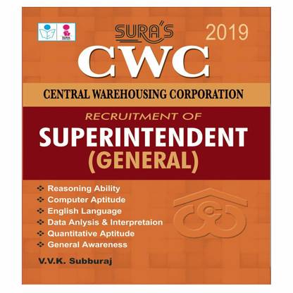Central Warehousing Corporation (CWC)Recruitment Exam Books