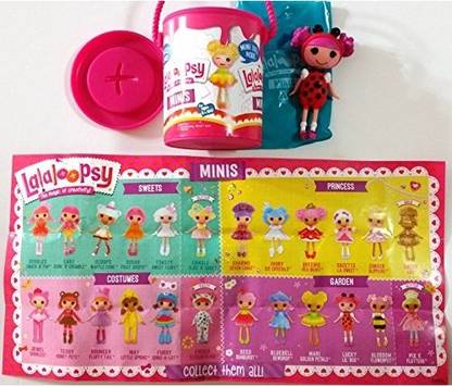 Lalaloopsy Mini Surprise Mystery Paint Cans Series 1