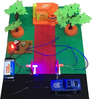 project hub Laser Alarm Security System Science Exhibition Model Educational Electronic Hobby Kit