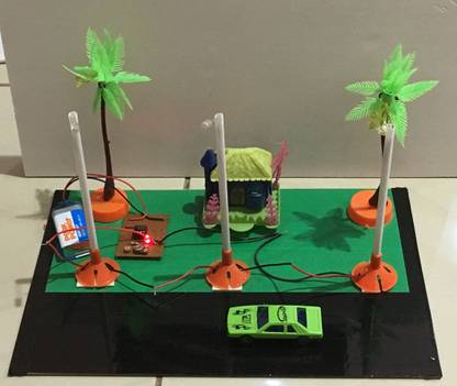 project hub Automatic Street Light Science Exhibition Model Educational Electronic Hobby Kit