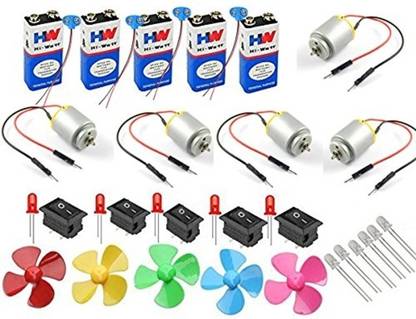 ESP Science Experiment Kit for School Kids Science Kit for DIY Projects Motor Control Electronic Hobby Kit