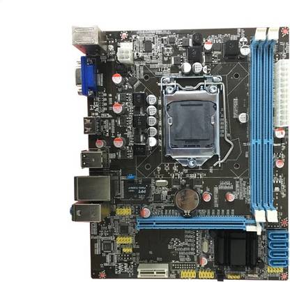 HIS PLUS B75-M LGA1155 Socket LGA 1155Socket Micro-ATX Intel B75 Chipset DDR3 Motherboard for Desktop