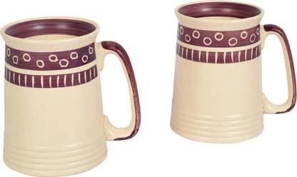 AAKRITI ART CREATIONS AAC-41-51-06 Ceramic Beer Mug
