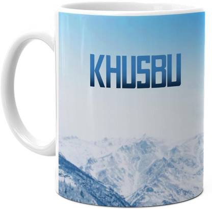 HOT MUGGS Me Skies - Khusbu Ceramic Coffee Mug