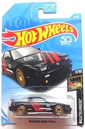 HOT WHEELS 96 Nissan 180SX Type X 91365 Black