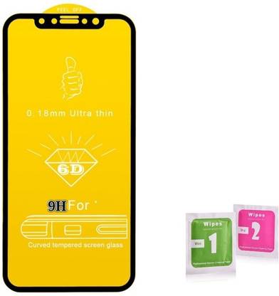 NaturalBuy Edge To Edge Tempered Glass for Samsung Galaxy A8 Star (Premium 6D 9H Full Glue)