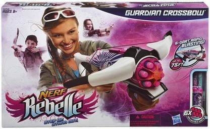 Nerf Rebelle Guardian Crossbow Blaster Bows & Arrows