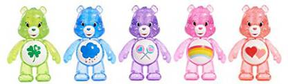 CARE BEARS Just Play Glitter Fun Figure Set (5 Pack)