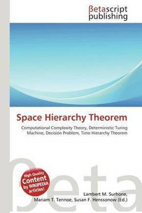 Space Hierarchy Theorem