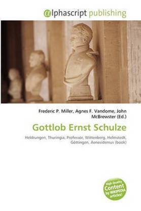 Gottlob Ernst Schulze