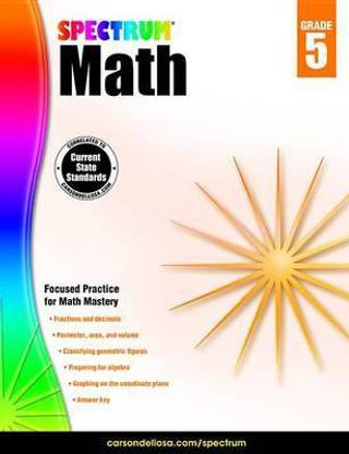 Spectrum Math Workbook, Grade 5