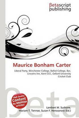 Maurice Bonham Carter