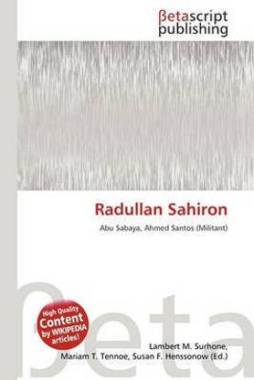 Radullan Sahiron