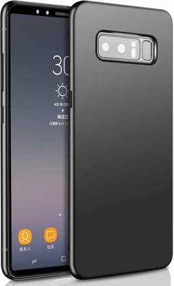 vmt stock Back Cover for Samsung Galaxy Note 8 [Matte Black] 360 Degree Coverage