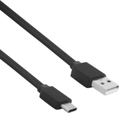 supermarche USB Type C Cable 1.5 m Type -C Flat TPE Data cable Type-C USB Cable