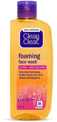 Clean & Clear Foaming , 150ml Face Wash