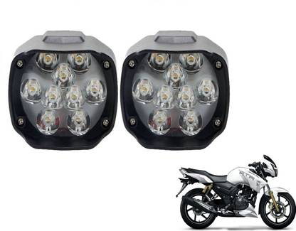 MOCKHE VLB-SLN9LED-17 RTR 180 Headlight Motorbike LED for TVS (12 V, 10 W)