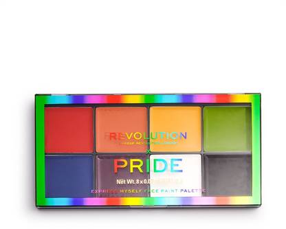 Makeup Revolution X Pride Express Myself Face Paint Palette Highlighter