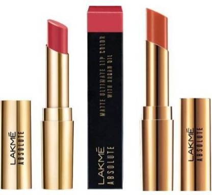 Lakmé Absolute 16 Pink Tint & Royal Rust