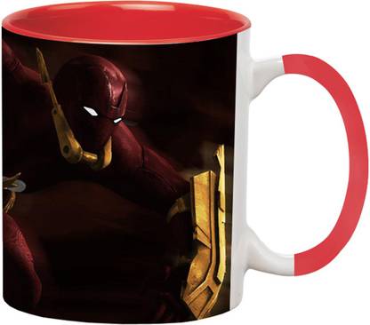 Ashvah The Flash - 2941-Red Ceramic Coffee Mug